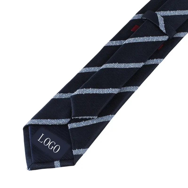 Reverse and finishing details of a necktie