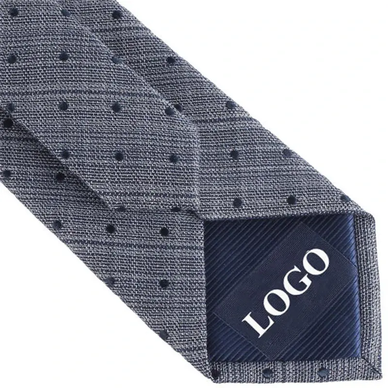 Reverse and finishing details of a necktie