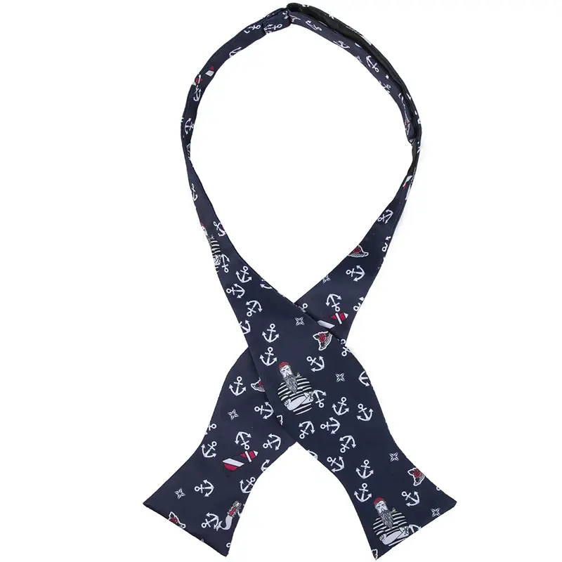 Bow tie shape and neck strap details